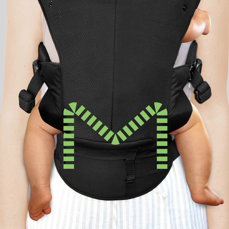 Snug Support Black Baby Carrier image number 7